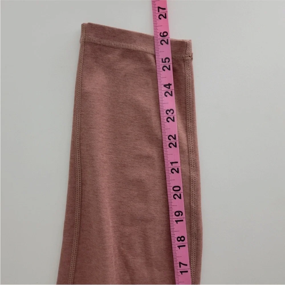 Vuori Vibe Elevation High Waist Drawstring Ankle Leggings Dusty Rose Mauve Sz M - Picture 14 of 14